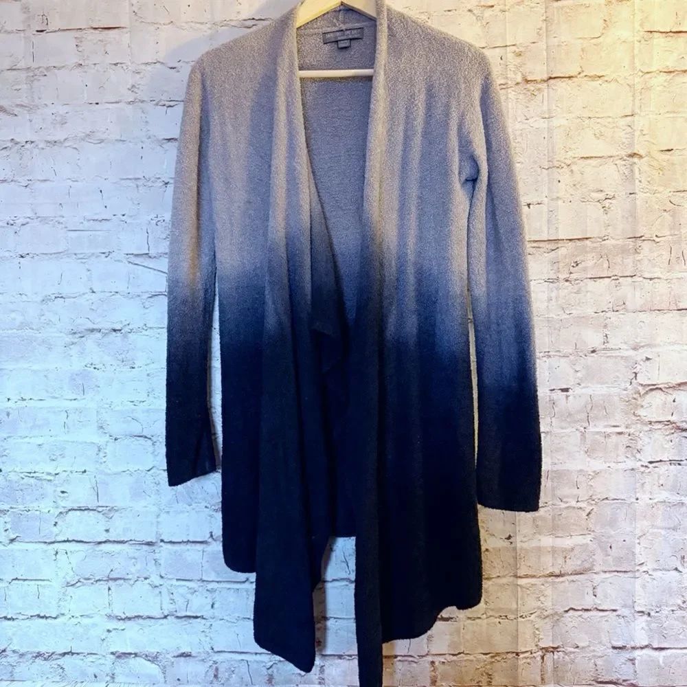 Barefoot Dreams bamboo knit duster cardigan sweater